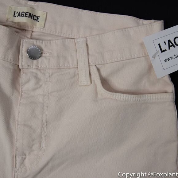 NEW L'AGENCE‎ skinny jeans, pale pink size 25 - Picture 11 of 13